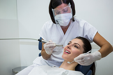 Fotografía de referencia del concepto odontológico