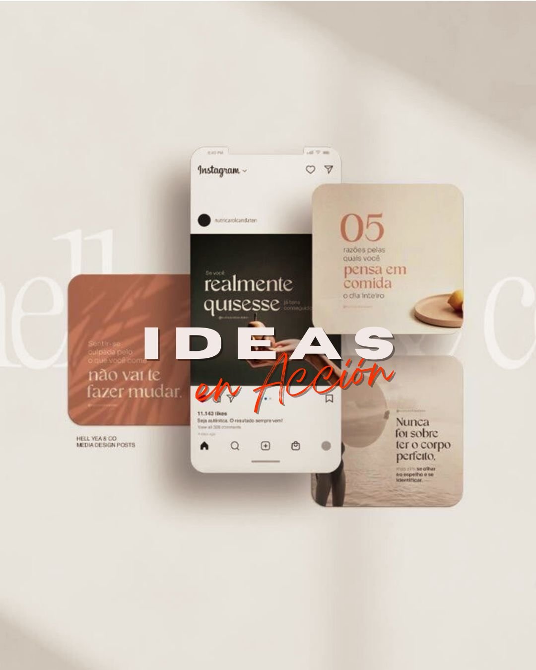 Marketing digital y diseño de contenido creativo para redes sociales.